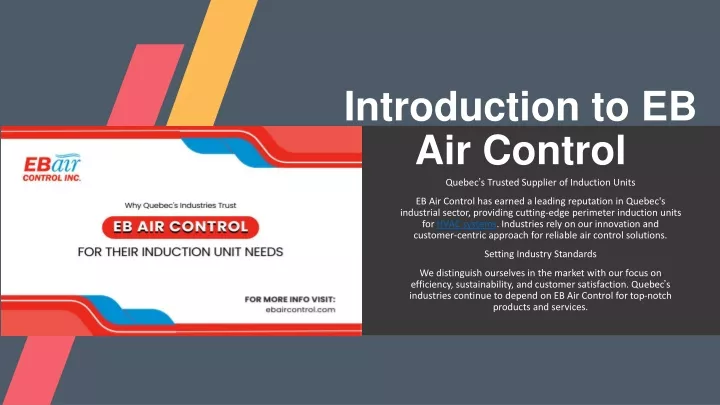 introduction to eb air control