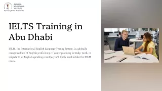 How to Choose the Best IELTS Training Center in Abu Dhabi