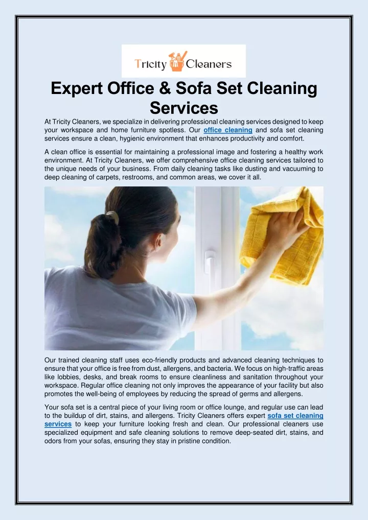 expert office sofa set cleaning services