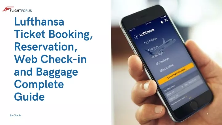 lufthansa ticket booking reservation web check