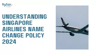 understanding singapore airlines name change