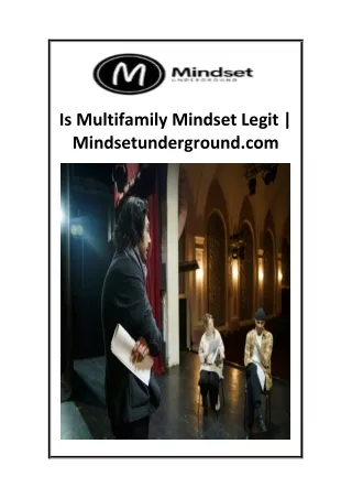 Is Multifamily Mindset Legit  Mindsetunderground.com