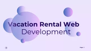 Vacation Rental Web Development