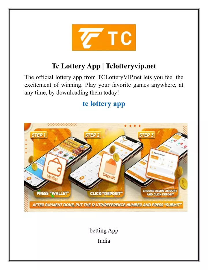 tc lottery app tclotteryvip net