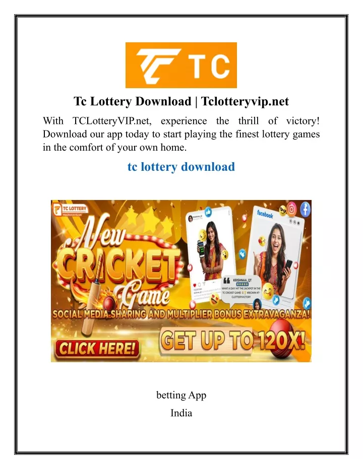 tc lottery download tclotteryvip net