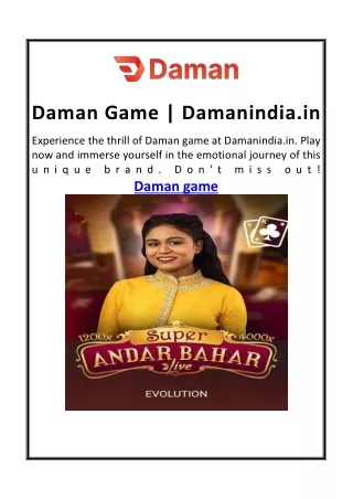 Daman Game  Damanindia.in.pdf