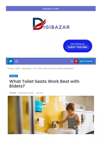 What toilet seats work best with bidets pdf