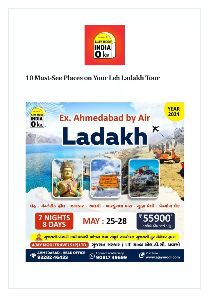 10 must see places on your leh ladakh tour