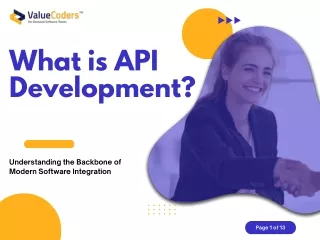 What is API Development