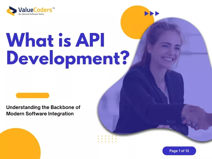 what is api development