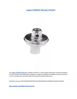Legion 410228-01 Bonnet _ PartsFe