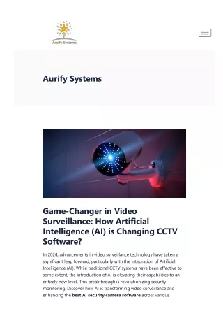 Aurify Systems: The Future of School Security