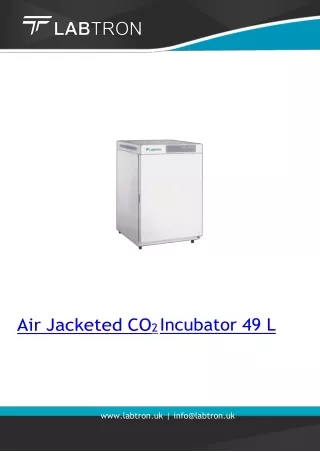 Air Jacketed CO2 Incubator 49 L