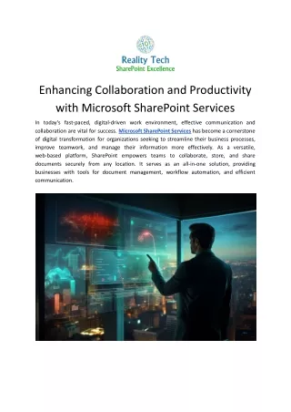 Microsoft Sharepoint Services