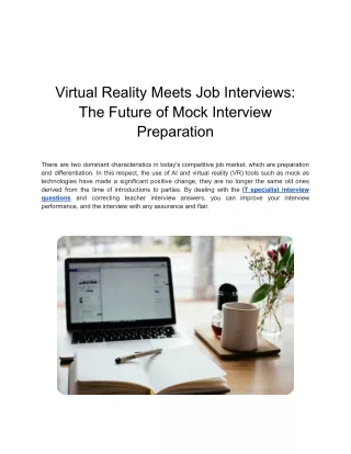 Virtual Reality Meets Job Interviews_ The Future of Mock Interview Preparation