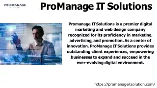 ProManage IT Solutions