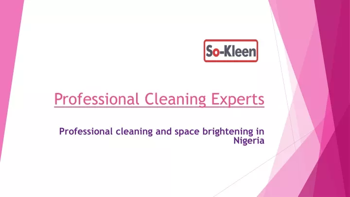 professional cleaning experts