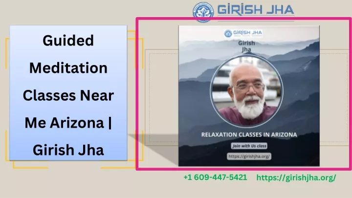 guided meditation classes near me arizona girish