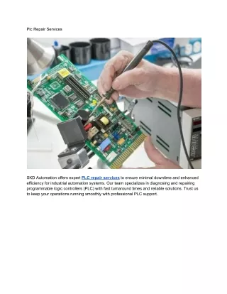 Plc Repair Services