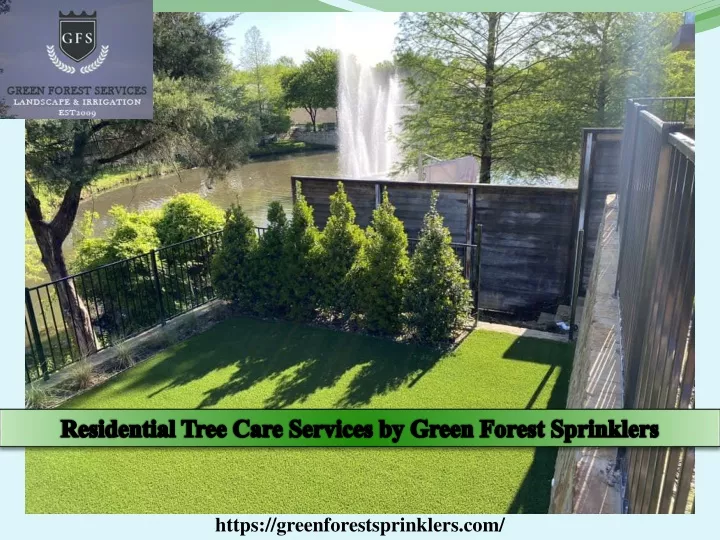 residential tree care services by green forest