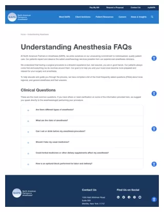 Understanding the role of anesthesiologists in surgery