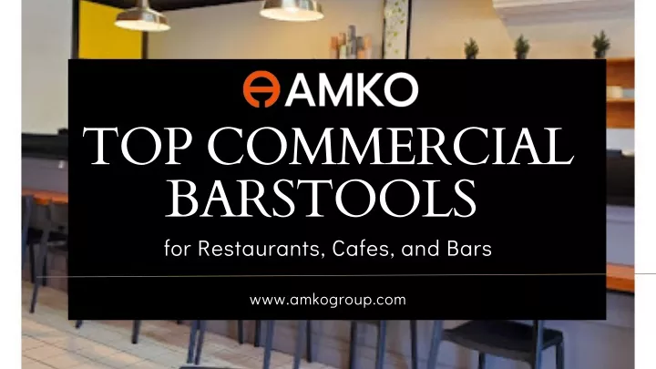 top commercial barstools for restaurants cafes