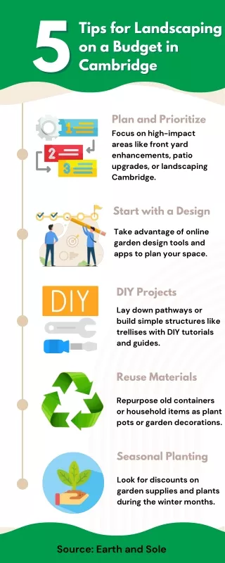 5 Tips for Landscaping on a Budget in Cambridge