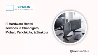 Laptop On Rent In Panchkula