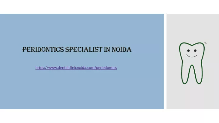 peridontics specialist in noida