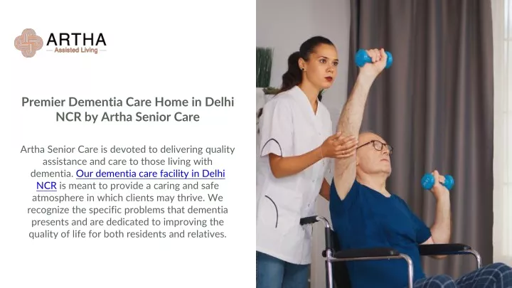 premier dementia care home in delhi ncr by artha