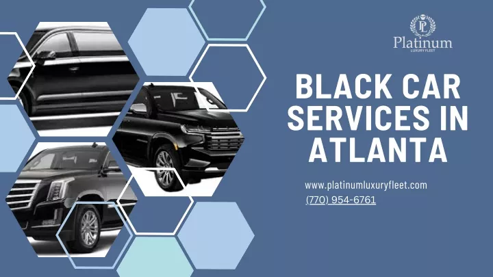 black car services in atlanta