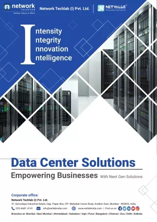 Data Center Solutions - Network Techlab