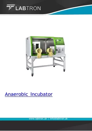 Anaerobic Incubator