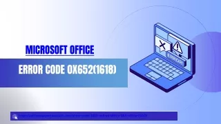 Microsoft Office 36520212019 installation Error code (0x652(1618))