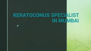 Best Keratoconus Specialist in Mumbai