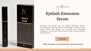 Eyelash Extension Serum | LashGame