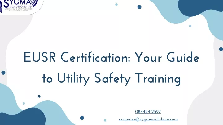 eusr certification your guide to utility safety training