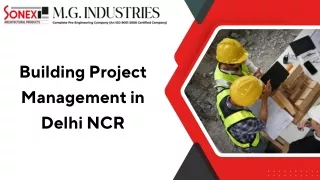 Building Project Management In Delhi NCR