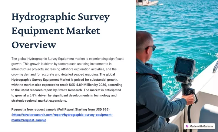 hydrographic survey equipment market overview