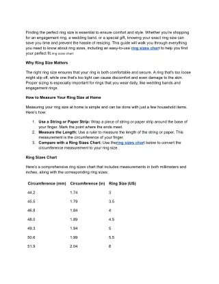 The Ultimate Ring Sizes Chart_ Find Your Perfect Fit