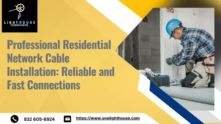 professional residential network cable