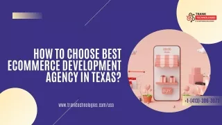 how to choose best ecommerce development agency