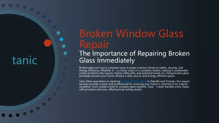 broken window glass repair the importance of repairing broken glass immediately