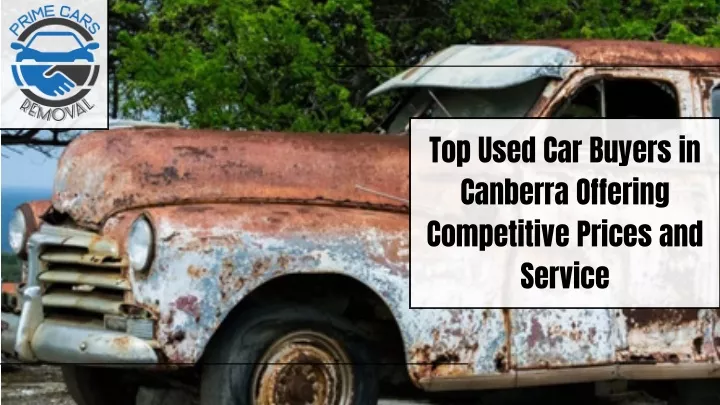 top used car buyers in canberra offering