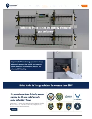 Smart Storage Solutions for Weapons - WeaponTrackerIoT