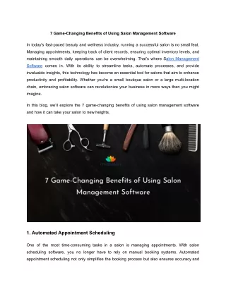 7 game changing benefits of using salon