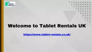 Tablet Rentals - Microsoft Surface Rental Rent a Microsoft Surface