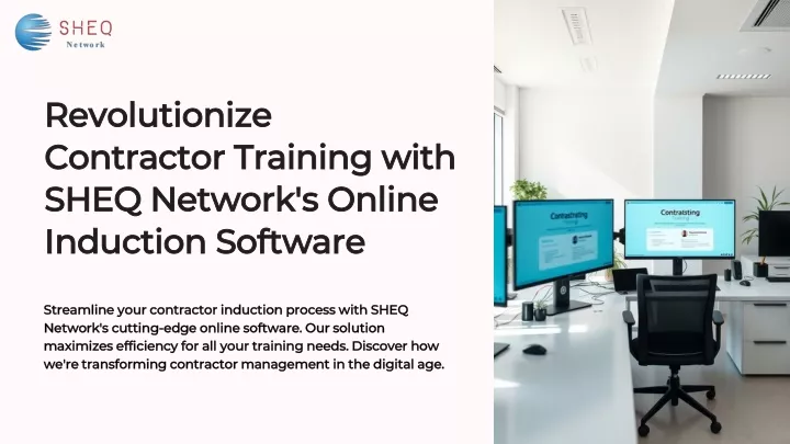 revolutionize contractor training with sheq