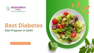 Best Diabetes Diet Program in Delhi