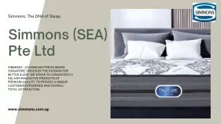 Simmons Pte Ltd